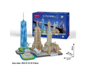 Puzzle 3D City Line New York od Cubic Fun