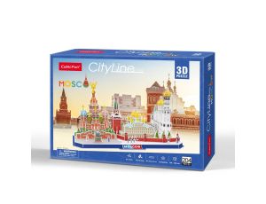 Puzzle 3D City Line Moskwa od Cubic Fun
