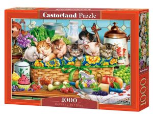 Puzzle Śpiące Kotki Castorland 1000el