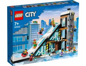 Klocki LEGO City Centrum Narciarskie I Wspinaczkowe 60366