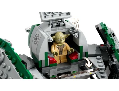Klocki LEGO Star Wars Jedi Starfighter Yody 75360 - 8
