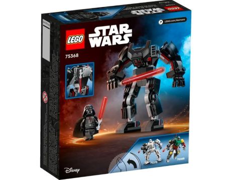 Klocki LEGO Star Wars Mech Dartha Vadera 75368 - 4