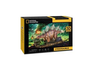 Puzzle 3D National Geographic Dinozaur Stegozaur od Cubic Fun