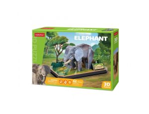 Puzzle 3D Słoń od Cubic Fun