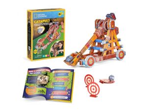 Puzzle 3D National Geographic Katapulta od Cubic Fun - image 2