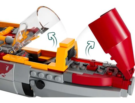 Klocki LEGO Star Wars Klocki E-Wing Nowej Republiki Kontra Myśliwiec Shin Hati 75364 - 7