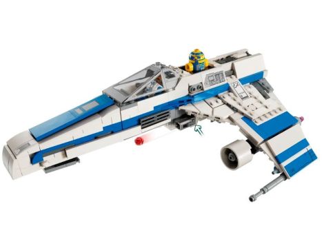 Klocki LEGO Star Wars Klocki E-Wing Nowej Republiki Kontra Myśliwiec Shin Hati 75364 - 10