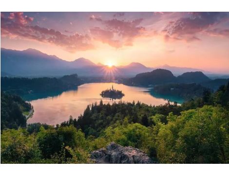 Puzzle Jezioro Bled Słowenia Ravensburger 3000el - 2