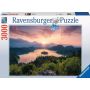 Puzzle Jezioro Bled Słowenia Ravensburger 3000el - 2