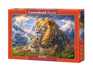 Puzzle Zwierzęta Jaki Ojciec Taki Syn Castorland 1000el