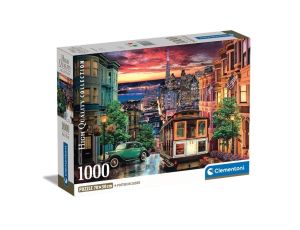 Puzzle Compact San Francisco Clementoni 1000el