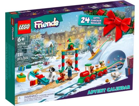 Klocki LEGO Friends Kalendarz adwentowy 2023 41758