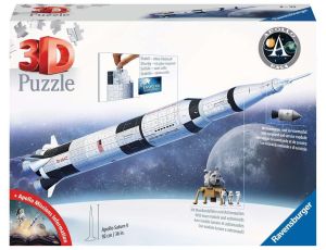 Puzzle 3D Rakieta Apollo Saturn V od Ravensburger Polska