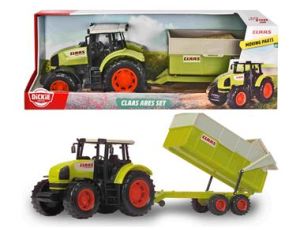 Traktor z Przyczepką Dickie Toys FARM CLAAS Ares Simba 57 cm