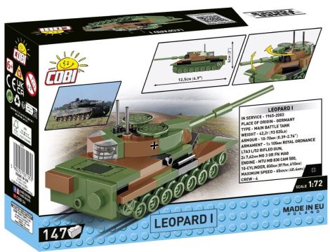 Klocki Czołg Leopard I Cobi - 5