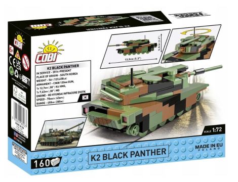 Klocki Czołg K2 Black Panther Cobi - 4