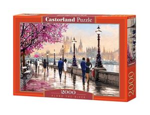 Puzzle Wzdłuż Rzeki Castorland 2000el