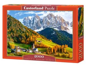 Puzzle Kościół św. Magdaleny Dolomity Castorland 2000el